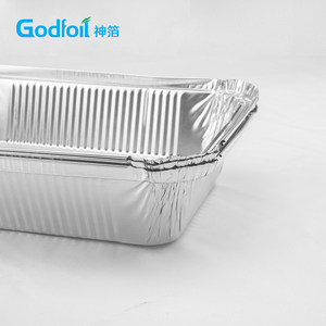 <span class=keywords><strong>Contenedor</strong></span> Desechable de <span class=keywords><strong>Aluminio</strong></span> Ecológico F2 de 2.25LB con Tapa, Bandeja Plateada Sostenible para Servicio de Comida para Llevar, Ideal para Aerolíneas - Product Image 5