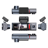 Caméra de tableau de bord CPT Hot Twin Lens IPS 4K WiFi APP Enregistreur vidéo de conduite pour voiture Double caméra avant + intérieure DVR