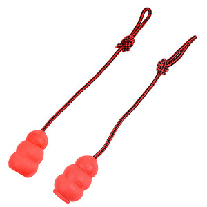 Jouet pour chien en caoutchouc naturel en forme de calebasse, adapté aux chiens de taille moyenne à grande, pour l'entraînement, la dentition et la mastication. Caractéristiques - Product Image 3