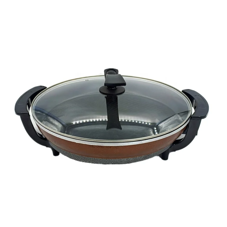 Multi Function Pan 40cm Round Baking Cooking Appliances aluminum Bakeware Electric Pan