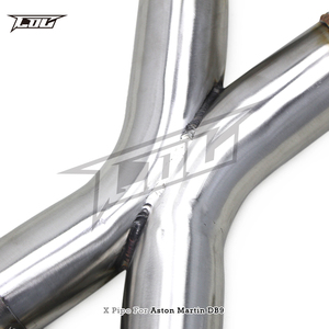 Tuyau en X pour <span class=keywords><strong>Aston</strong></span> <span class=keywords><strong>Martin</strong></span> DB9 Vantage Zagato Rapide 6.0 V12 – Système d'échappement de performance pour <span class=keywords><strong>moto</strong></span>, tube avant - Product Image 3