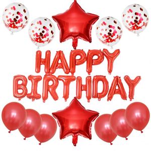Set di Palloncini in Foil 3D '<span class=keywords><strong>Buon</strong></span> <span class=keywords><strong>Compleanno</strong></span>' 16' con Striscione, Decorazione per Feste di <span class=keywords><strong>Compleanno</strong></span> per Bambini, Ragazzi, Uomini e Adulti X0155 - Product Image 4