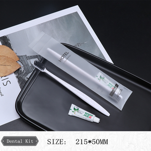 Vente en gros brosse à dents de chapeau de douche biodégradable bon marché, sac d'emballage Transparent givré pour équipement d'hôtel - Product Image 2