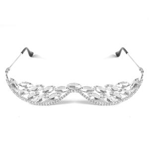 Women's Crystal Geometric Fashion <strong>Glasses</strong> Rhinestone Sun <strong>Glasses</strong> Decor <strong>Prism</strong> Shades - Product Image 1