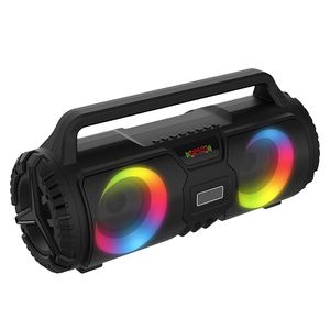 Enceinte karaoké Portable 20W, son, boîte à musique, avec microphone <span class=keywords><strong>jack</strong></span>, flash lumineux coloré, BT5.0 - Product Image 2