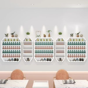 Estante de Exhibición para Salón de Uñas, para Esmalte de Uñas y Pegamento, Almacenamiento de Suministros para Salón - Product Image 2