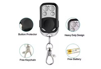 Control Remoto de 4 Botones 433.92 Mhz para Puerta de Garaje, Duplicador de Llaves de Coche 433MHZ, Abridor para Coche y Puerta