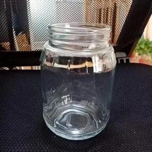 Werkseitig hergestellter Großhandel Leere Lager glas Einmach gläser
