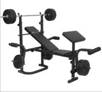 ONESTARSPORTS Presse de banc de musculation multifonctionnelle réglable de haute qualité populaire à usage domestique