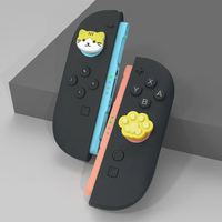 Capuchon de joystick Patte de Chat pour manette Nintendo Switch 2, Grip en silicone antidérapant pour pouce, Housse de protection, Accessoires de jeu