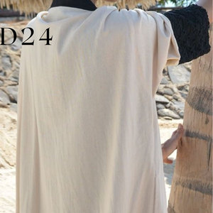 Manufacturer Women Maxi Abaya Color block Custom Loose Fit Slit Hem Prayer Dress Middle East Style All Seasons Lightweight - Product Image 1