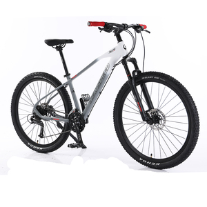 Vélo de montagne pour adultes blanc, 21 vitesses, 26-29 pouces, cadre en <span class=keywords><strong>acier</strong></span>, fourche à suspension, frein à disque, livraison gratuite - Product Image 1