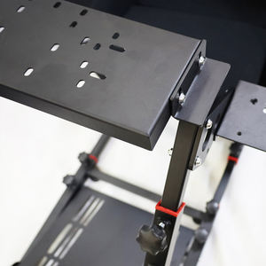 Cockpit de Simulation de Course en Acier Réglable, Siège de Simulateur de Conduite VR pour Jeu de Voiture, Simulateur de Course à Monnayeur - Product Image 6