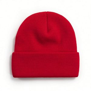 Fashion Wholesale Blank Multi Color Unisex Knit <b>Beanie</b> Custom Logo Street Wear Warm <b>Hat</b> Promotional Gifts - Product Image 4