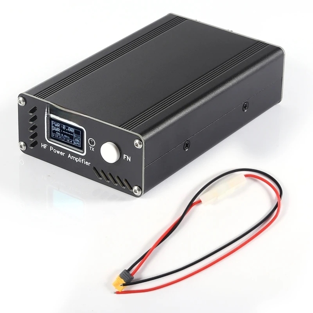 Pinkuo Micro PA50 / PA50 Plus 50W 3.5M-28.5MHz Intelligent Portable Shortwave HF Power Amplifier / SWR Meter + Auto LPF Filter