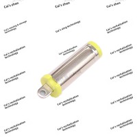 ZX 5521 Câble d'alimentation à souder avec connecteur mâle DC à âme jaune, résistant aux hautes températures