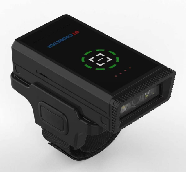 Wearable Ring Barcode Scanner 1D 2D QR Code Reader Blue tooth Wireless Mini Finger Auto Sensing Portable Data Collector