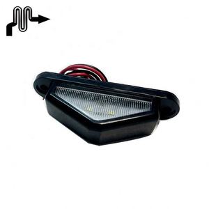 Super lumineux 4LED 10-30V numéro de <span class=keywords><strong>plaque</strong></span> d'<span class=keywords><strong>immatriculation</strong></span> lumière F5 lampe nouveau modèle étanche IP67 camion voiture remorque camion RV <span class=keywords><strong>caravane</strong></span> - Product Image 3