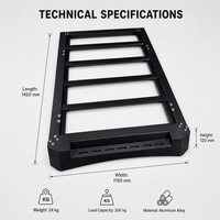 Couverture de benne à enroulement manuel rétractable pour Isuzu D-Max 2020-2024 Double Cabine, coque de camping en alliage d'aluminium rigide