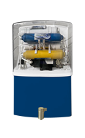 Système de filtration d'eau sous évier par osmose inverse, 5 étapes de filtration, auto-nettoyant, auto-vidange, 75 GPD, usage domestique