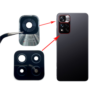 Vente en gros de câbles flexibles pour téléphone portable Xiaomi <span class=keywords><strong>Redmi</strong></span> <span class=keywords><strong>Note</strong></span> 11 <span class=keywords><strong>Pro</strong></span> 4G/5G 11 <span class=keywords><strong>Pro</strong></span> Plus 5G, lentille de caméra <span class=keywords><strong>arrière</strong></span> en verre, 10A 10C <span class=keywords><strong>10</strong></span> Series - Product Image 1