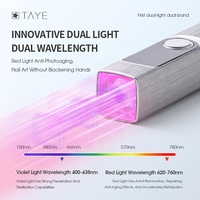 Lámpara de Uñas Mini UV LED Inalámbrica Recargable Profesional para Manicura Artística, Gran Venta
