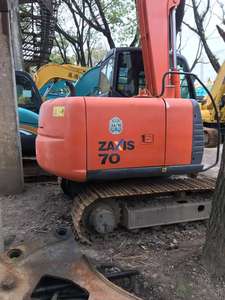 Gran equipo de maquinaria de movimiento de tierras 7 toneladas de excavadora usada original Hitachi ZX70 vendida a bajo precio y fuerte ahorro de aceite - Product Image 3