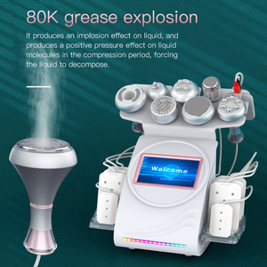 Équipement de salon de beauté 80K 9IN1 réduction de graisse remodelage du corps machine de mise en forme machine de resserrement de la peau - Product Image 2