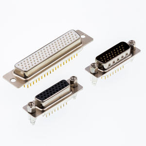 Yzconn מפעל pcb זכר שורה כפולה ישרה סוג מחבר תת מחבר - Product Image 4