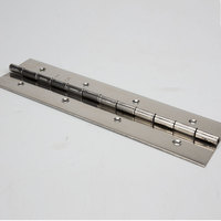 Charnières de piano longues en acier inoxydable de qualité supérieure, à largeur personnalisée, pour meubles, portes de placards pliantes, boîtes de rangement