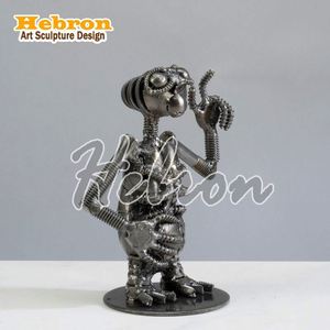 Mostrador de Recepción Metálico Industrial para Pequeños Negocios, con Diseño de Número de Llamada y Tema de Ángel, Impresión Digital para Locales de Barbacoa - Product Image 2