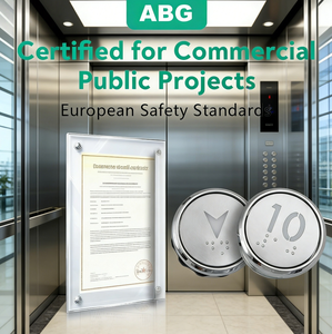 Affichage interactif des boutons d'ascenseur rétroéclairés par LED, spécifique à la cabine, protection IP54, design traditionnel pour une expérience personnalisée - Product Image 3
