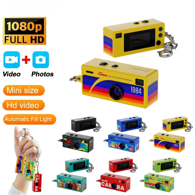 Best-selling Mini G6 Thumb Camera 1080P Kodak Charmera 1987 Digital Camera Blind Box Keychain Camera