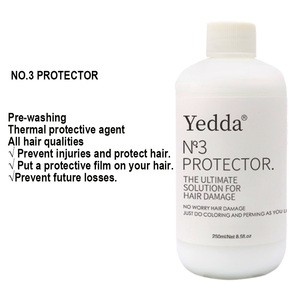 Yeddaplex Private Label Organic Hair Care Dyeing Perming Gel Formula No.1/No.2/No.3 for Repairing Damaged Frizzy Split Ends Hair - Product Image 4