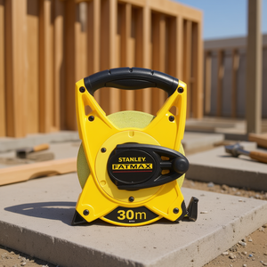 Stanley Fatmax 30m Tape Measure Fiberglass Blade Heavy Duty Construction - Product Image 3