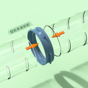 Túnel de Plástico para Hámster, Tubo Recto, Accesorios para Jaula DIY - Product Image 3