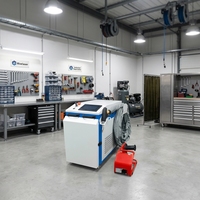 Machine de soudage laser intelligente avec système de contrôle intelligent, compatible robot, faible MOQ, support en ligne pour enseignes publicitaires