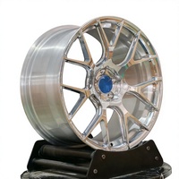 Jantes en aluminium forgé polies sur mesure, à cinq branches profondes, 16-24 pouces, 5x112/114.3/120, 20/25 mm, Audi RE-V7 EC-7RS