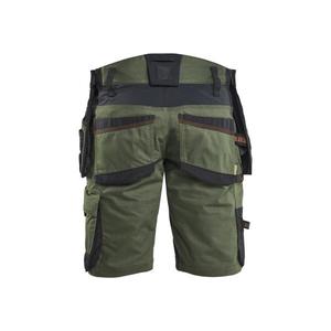 BLAKLADER - 197211494240C44 Craftsman <b>shorts</b> with two-way <b>stretch</b> Forest green/Rust - EAN 7330509951590 <b>WORK</b> TROUSERS - Product Image 2