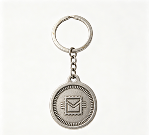 Llavero Metálico Personalizado, Anillo de Llaves Redondo de Aleación de Zinc, Logotipo Grabado, Colgante de Recuerdo para Regalo Promocional - Product Image 4
