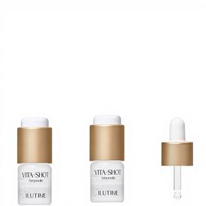 Ampolla Iluminadora para el Cuidado de Manchas Oscuras, Blanqueadora con Vitamina C y E, Ácido Hialurónico, Tratamiento Facial Líquido Ligero de 2 Semanas - Product Image 1