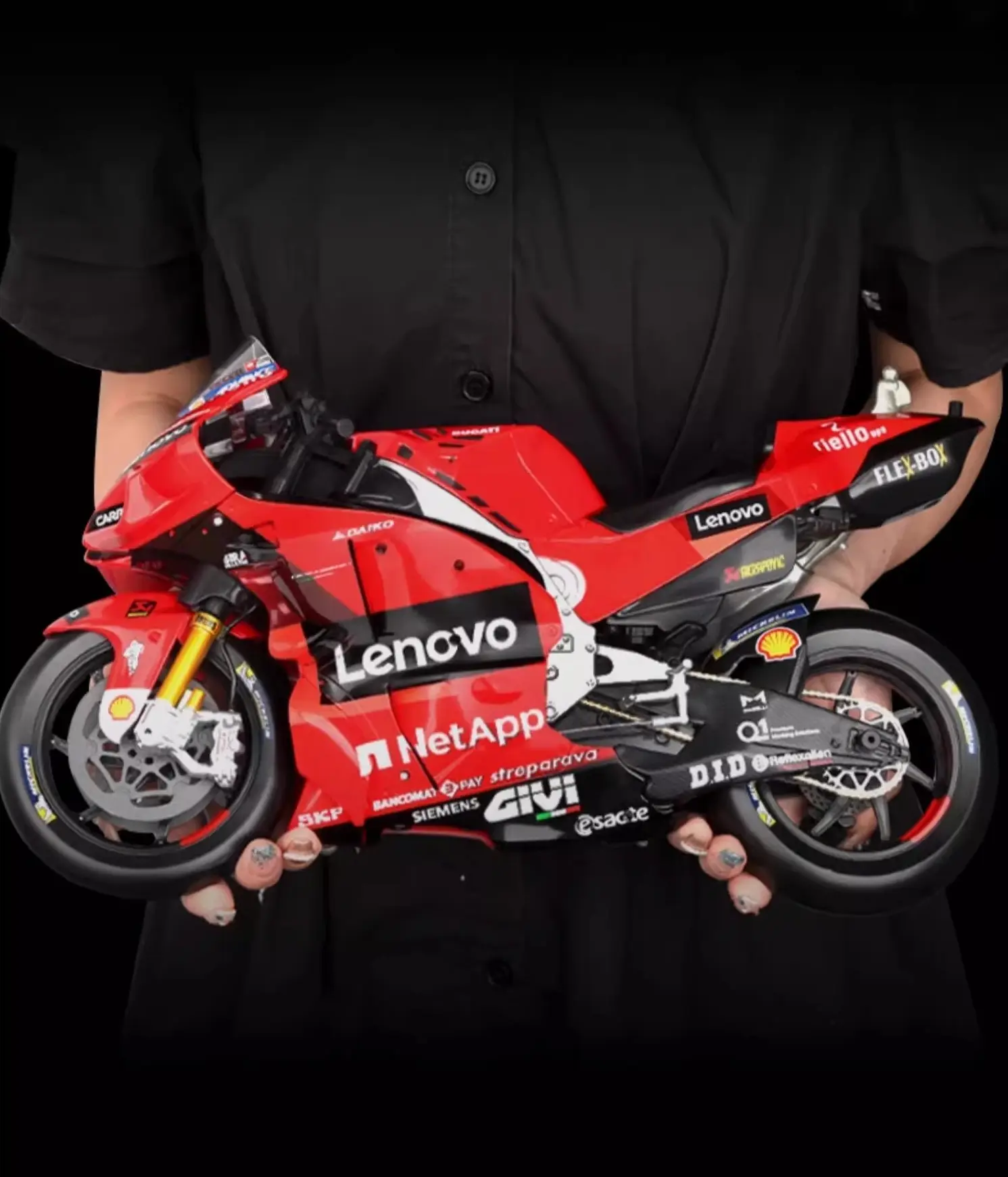 Maisto 1:6 Ducati GP22 63 modello di motocicletta in lega pressofusa modello di motociclo