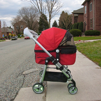 Poussette de jogging tout-terrain 3 1 pour nouveau-né, avec roues en caoutchouc, imperméable, pour le voyage