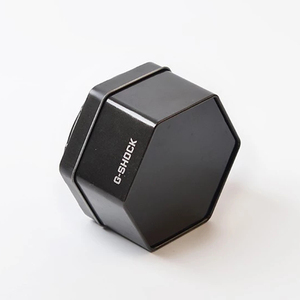 Approvisionnement d'usine Noir Hexagone Fossiles <span class=keywords><strong>Montre</strong></span> Boîte En Fer Blanc Avec Couvercle - Product Image 5