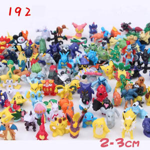 Juego de Bolas en Oferta, <span class=keywords><strong>192</strong></span> Piezas, Juguetes de Plástico con Colección de Muñecas, Mini Modelos para Niños, Figura de Charizard, Figura de Bulbasaur - Product Image 1