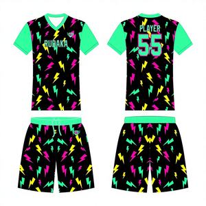 Conjunto de Uniforme de Fútbol Personalizado de Alta Calidad 2024, Uniformes de Fútbol para Hombre al por Mayor, Conjuntos Deportivos con Número Personalizado, 100% Poliéster - Product Image 1