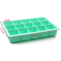 Lot de 3 bacs à glaçons en silicone de qualité alimentaire, empilables, compatibles lave-vaisselle, réutilisables, libération facile, sans BPA (rose, bleu clair, violet)
