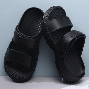 Men's Casual <b>Slides</b> Sandals Soft Sole Anti <b>Slip</b> Outdoor Beach Shoes Adult White Gray Khaki GX 0828 1 - Product Image 2