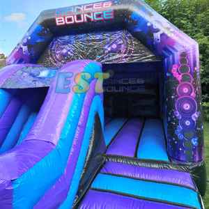 Gorila inflable comercial Disco Casa hinchable Tobogán inflable Castillo de salto Casa de rebote Tobogán seco para niños Adultos - Product Image 3