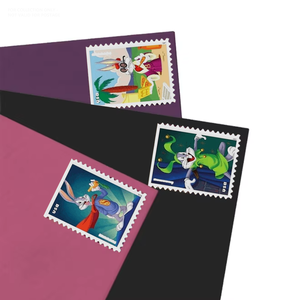 Álbum de <span class=keywords><strong>Sellos</strong></span> Postales de 100 Países, Incluyendo Estados Unidos, con Diseño de Bugs Bunny, Etiquetas Postales de 2020 - Product Image 1